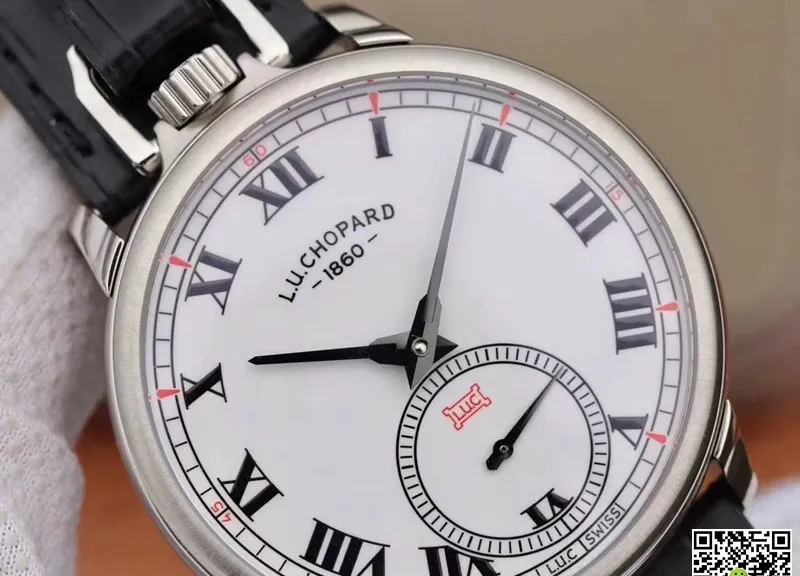Chopard L.U.C 161923-1001 1:1 Best Edition Replica Watch Black Strap